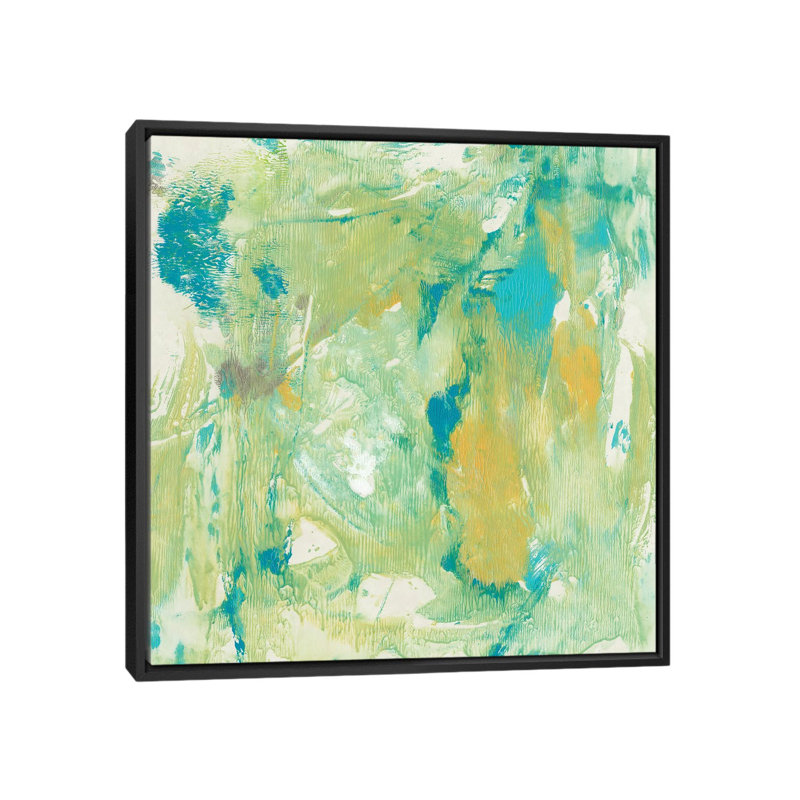 « world wind ii », reproduction sur toile, H 18 po x l 18 po x P 1,5 po, Toile avec cadre noir, Pas de tapis