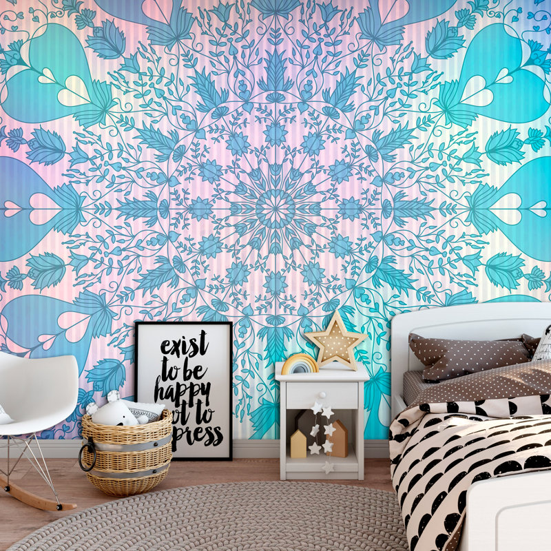 Earthalee Textured Matte Peel & Stick Mural, 210cm W x 294cm L