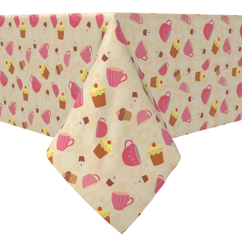 Rectangular Cotton Twill Tablecloth