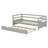 Twin Size Daybed With Trundle Frame Set – Ideal For Small Rooms/Guesthouses-1716981470