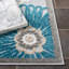 Tapis à fleurs Josia Performance-1260265475
