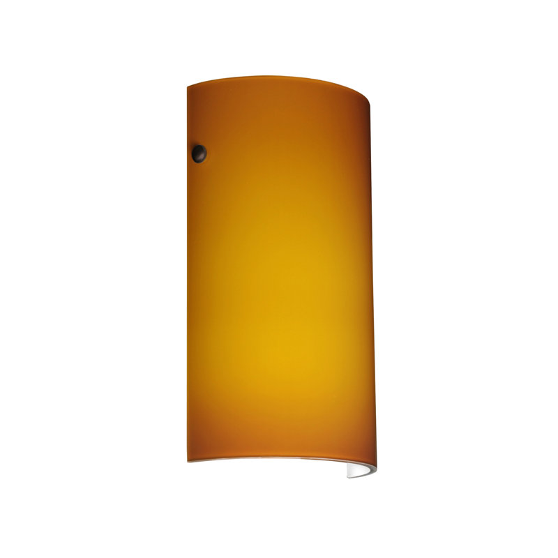 Tamburo Flush Mounted Sconce, Bronze, Blue Cloud, Incandescent