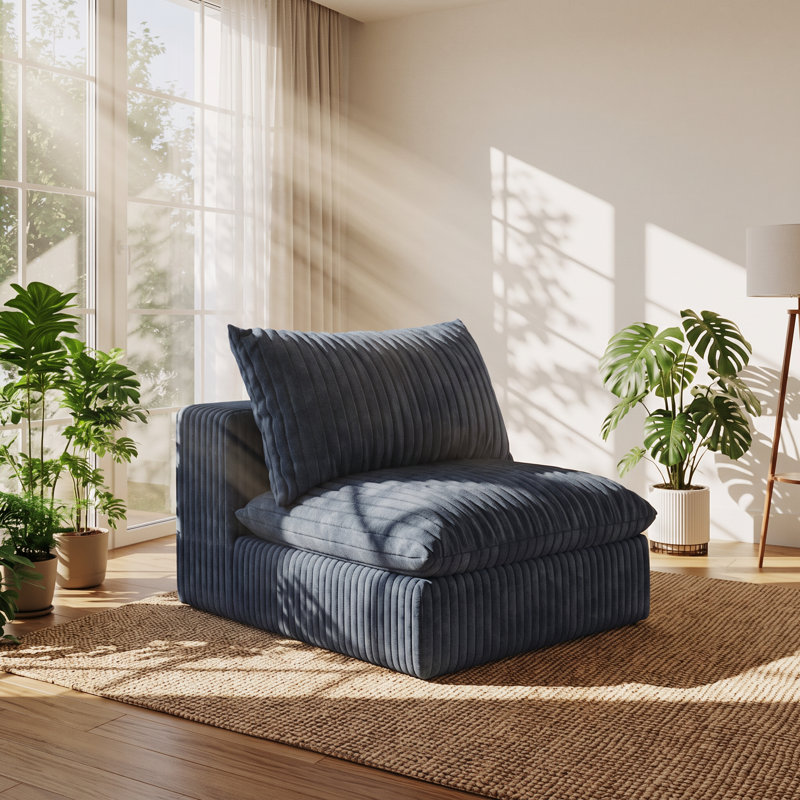 39.8 " Corduroy Sofa