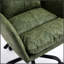 Fauteuil de bureau ergonomique et réglable en cuir polyuréthane avec mousse haute densité pour le confort et la durabilité, adapté à divers environnements.-459038589