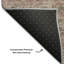 Premium Machine Washable Lyndhurst AMF1174 Stripes Rug-1773194248