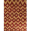 Tapis en laine beige noué la 9 pi 1 x 13 pi 7 po one-of-kind à la main, en laine oranges/zone rouille Plymouth