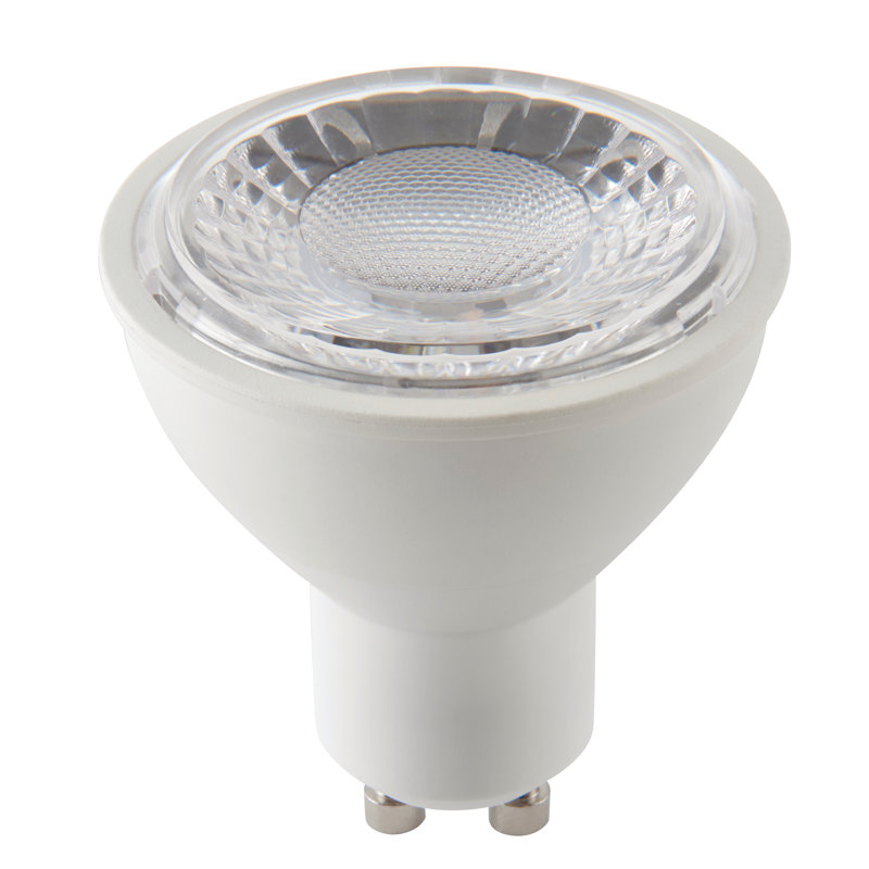 7W GU10 LED Non-Dimmable Bulb - 680lm 4000K Cool White, 4000K