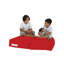 Fauteuil à billes de jardin imperméable Original avec tissu 100% polyester, rouge | 39,4 po x 15,7 po x 19,7 po | Comprend 2 coussins (15,7 po x 13,8 po x 7,9 po) | Capacité de poids maximale: 440 lb, système de fermeture à glissière double dissimulé, perles de polystyrène écologiques-237848415