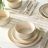 Earth & Clay Amber 24-Piece Dinnerware Set Stoneware-108989335