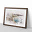 Dusk View of Waikiki Beach 1 Piece Single Picture Frame Painting on MDF-56874180-56874182