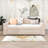 Wood Upholstered Daybed with Integrated Bluetooth Audio System, Storage Armrests and Trundle-925645985-925645986