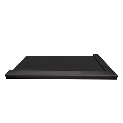 Base de douche de remplacement pour baignoire 63 "x 36" avec double seuil réglable et drain de bout Transolor