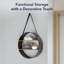 Kelson 2 Piece Circle Accent Shelf
