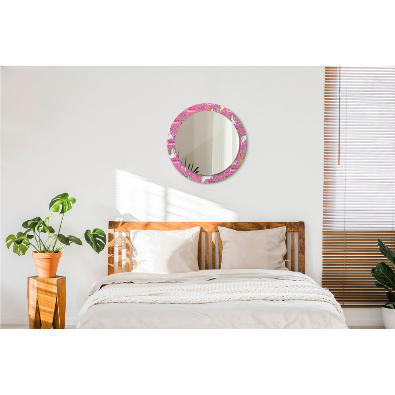 Huldar Glass Flat Wall Mirror