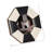 Geometric Octagonal Photo Frame Resin Wood Glass Contemporary Design
