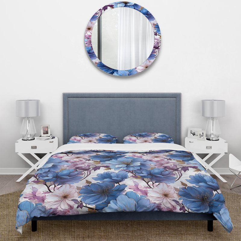Ensemble de housse de couette Mystical Aura, Housse de couette simple + 1 taie décorative stan