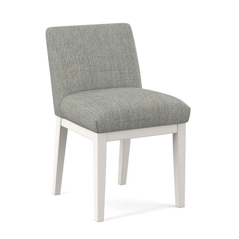 Upholstered Dining Chair, Evolution Dude Ranch, White