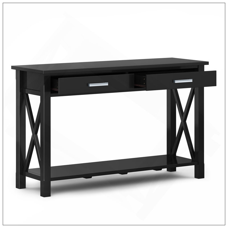 Kitchener - Console canapé - noir, Noir