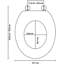 Wargo Soft Close Elongated Toilet Seat