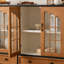 Buffet rétro en bois massif vieilli