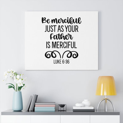 Merciful Luke - Wrapped Canvas Print