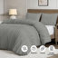 Ensemble d'édredon réversible texturé 3 pièces Ash-125356210-125356203-125356205