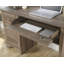 Bureau d'ordinateur finition chêne