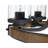 Royst 6 - Light Unique Wagon Wheel Chandelier