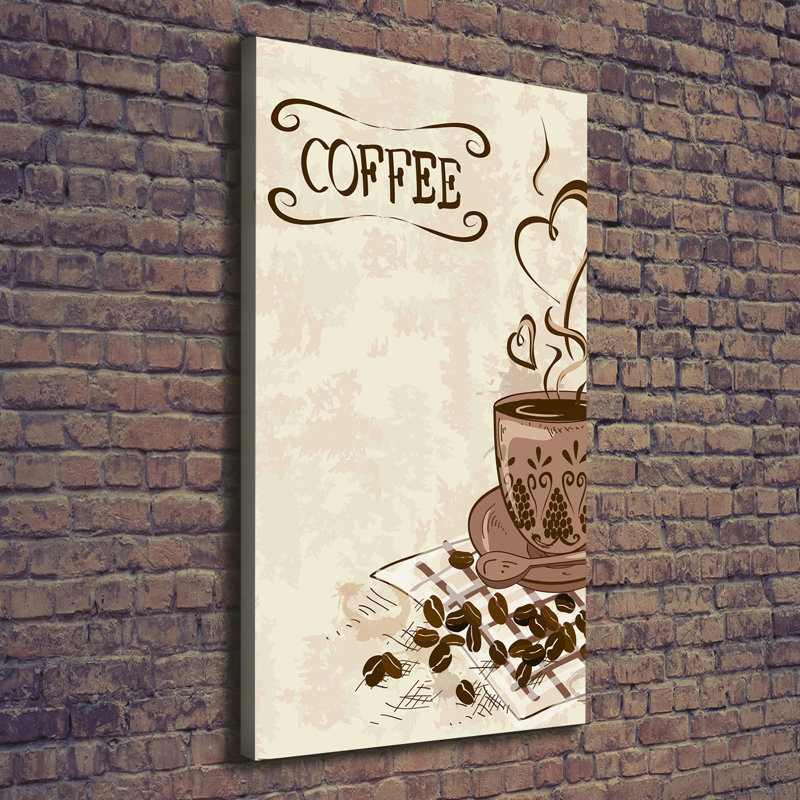 Aromatic Coffee - Wrapped Canvas Print