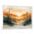White Floater Framed