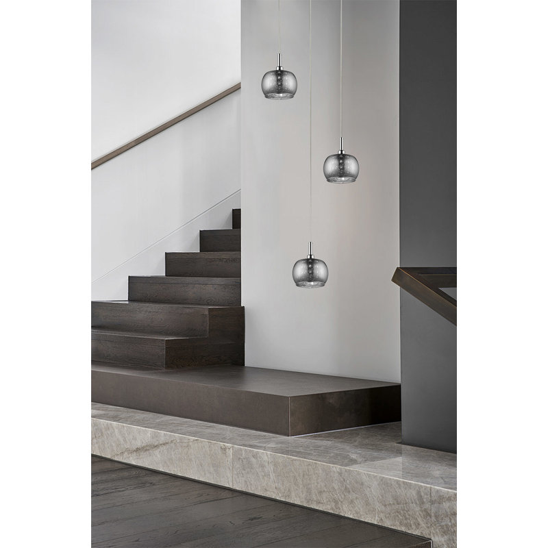 Aroosa 3 - Light Chrome Cluster Pendant
