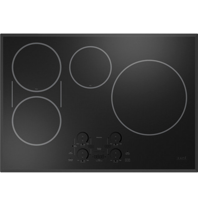 Café 30" Electric Cooktop with 4 Elements, Black