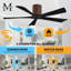 60" Irene 5-Blade Hugger Ceiling Fan with Wall Remote-1087667388-1087667391-1087667335