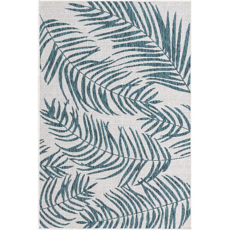 Rowdy Floral Indoor / Outdoor Rug, Rectangle 8' x 11'4"