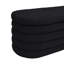 Banc de rangement ovale rembourré 49 po Fuji-604311960
