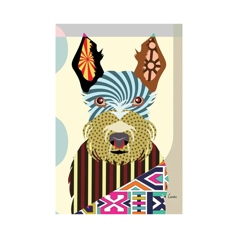 Scottish Terrier by Lanre Studio - Wrapped Canvas Print, 66.04 cm H x 45.72 cm W