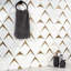 Regis 8x12 Polished Marble and Brass Inlay Mosaic Tile