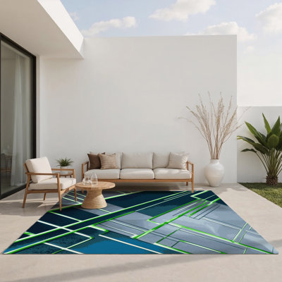 Tapis intérieur et extérieur Galactic Prism