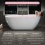 Baignoire autoportante de 63 po en acrylique, avec trop-plein préinstallé et double isolation, idéale pour le bain à la maison, trempage profond avec courbes incurvées, conservation de la chaleur