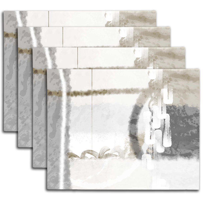 Napperon abstrait en polyester