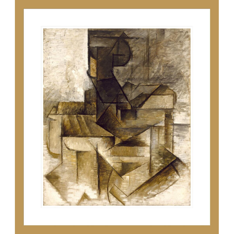 «The Rower» par Pablo Picasso, impression giclée sur cadre, H 26,96 po x l 23,5 po