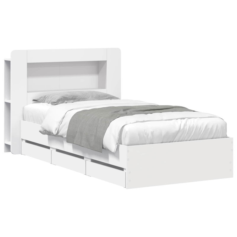 Bed, Small Single (2'6), White