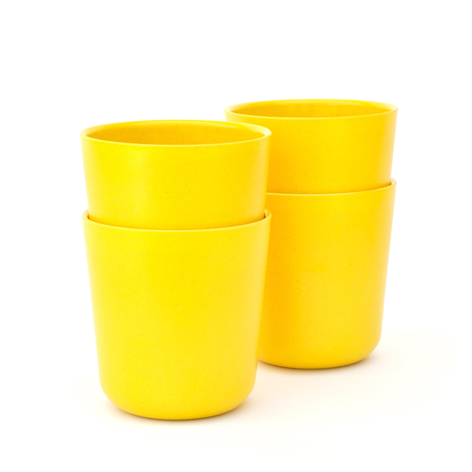 EKOBO Gusto Bamboo Medium Cup, Lemon