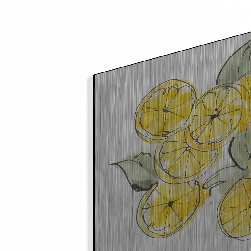 «Cut Lemons I» par Chris Paschke, H 12 po x l 12 po