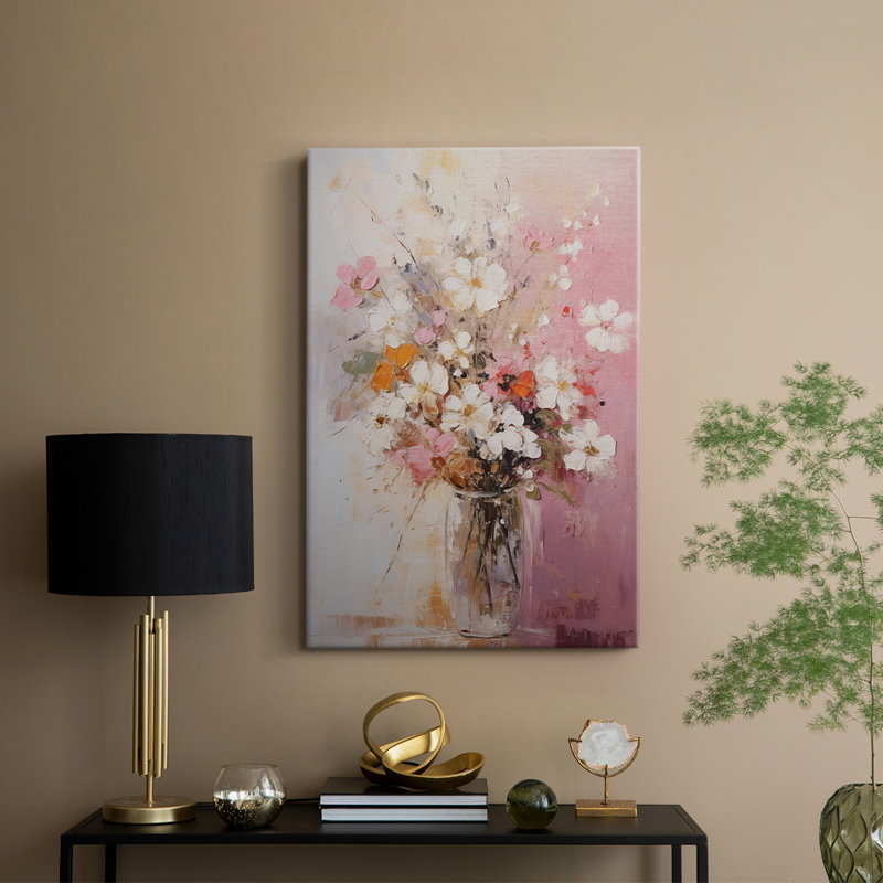 FLORAL Series CCDXL III - Gallery Cavas, H 18 po x l 12 po