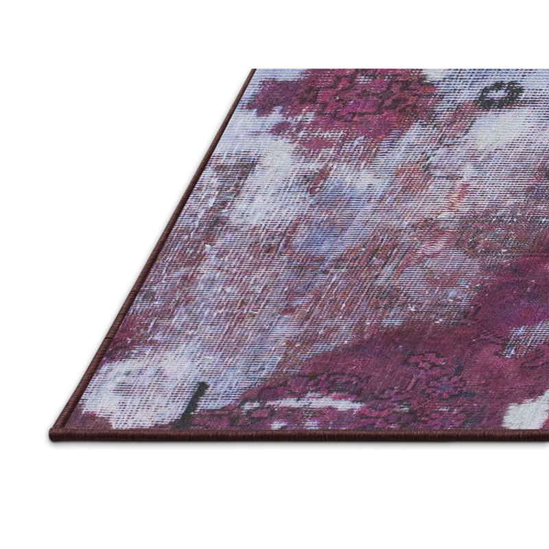Abstract Indoor Rug, Runner 2' x 5'