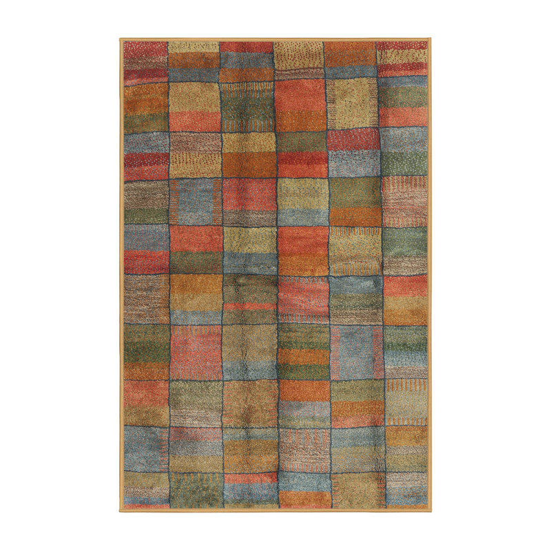 Daddario Geometric Indoor Rug, Rectangle 6' x 9'