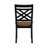 2-Tone Dining Chairs Set Of 2 Modern Farmhouse Wooden Furniture