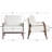 Brayven Accent Chair - 30" Wide Scandinavian Style Plush Fabric Cushion Solid Wood Frame-518353741