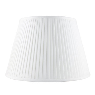 Knife Pleat Empire Linen Lamp Shade